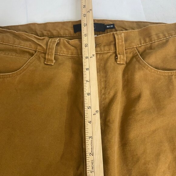 Berkley‎ Jensen Carpenter Pants Mens Size 36x32 Brown Cotton Utility - Picture 8 of 10